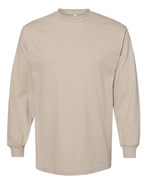 Unisex Heavyweight Cotton Long Sleeve Tee - 1304