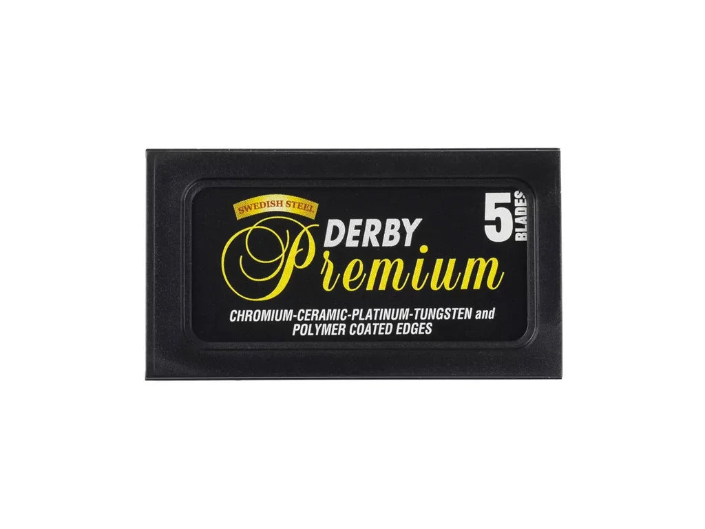 DERBY PREMIUM Double Edge 5 Refills Shaving & Grooming ARTISAN SHAVING PRODUCTS