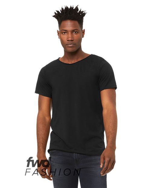 Unisex FWD Fashion Triblend Raw Neck Tee - 3414
