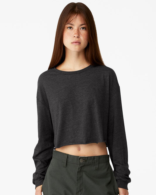 Women's FWD Fashion Crop Long Sleeve Tee - 6501