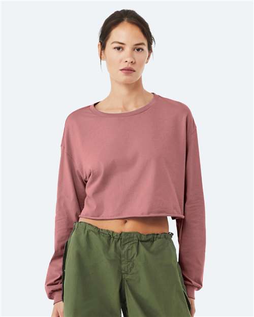 Women's FWD Fashion Crop Long Sleeve Tee - 6501