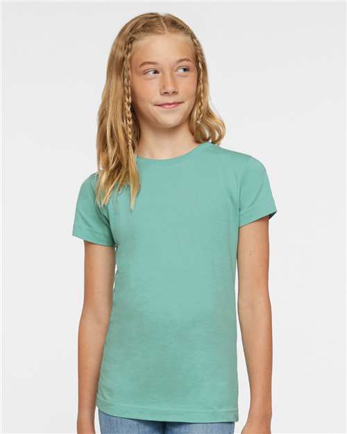 Girls' Fine Jersey Tee - 2616