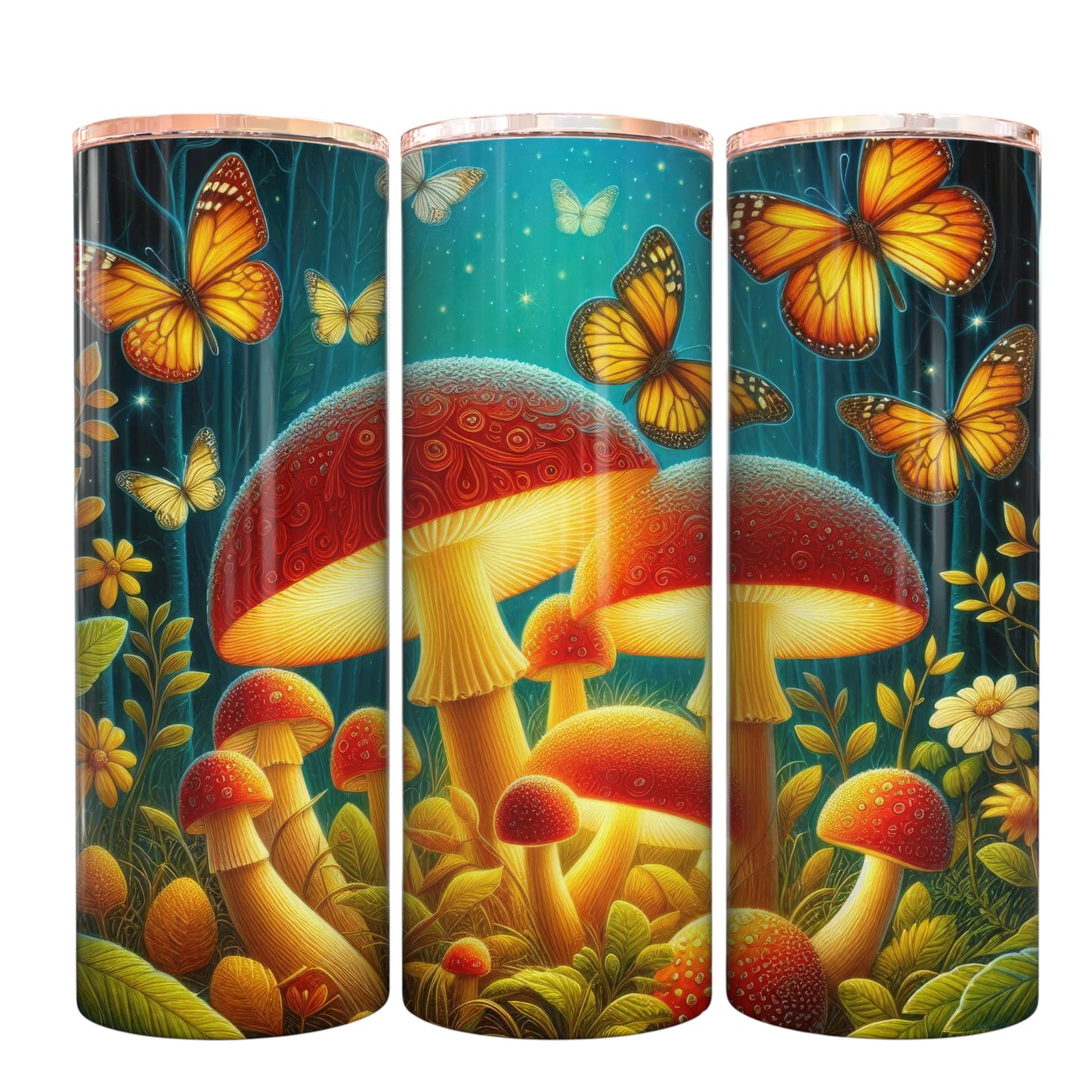 Enchanted Forest Glow Tumblers