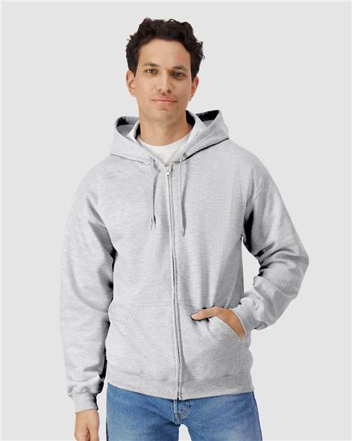 Unisex Softstyle® Full-Zip Hooded Sweatshirt - SF600