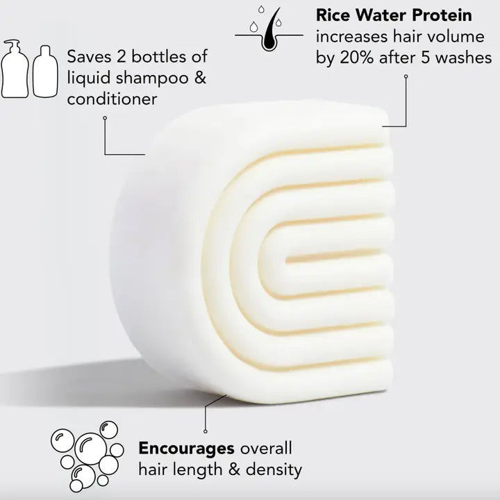 Rice Water Conditioner Bar For Hair Growth