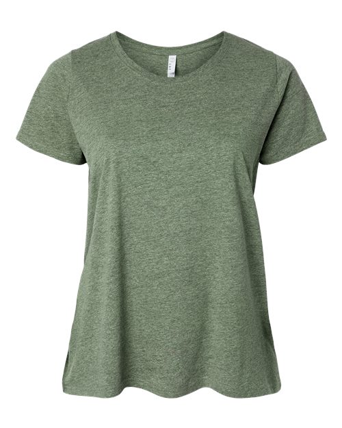 Women's Curvy Collection Fine Jersey Tee - 3816