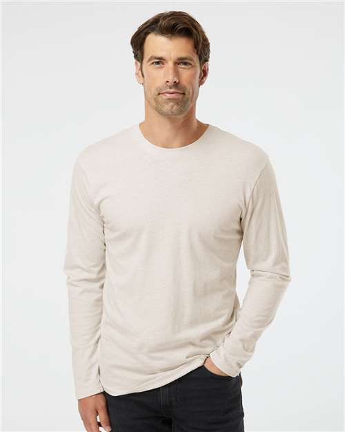 Unisex Fine Jersey Long Sleeve Tee - 6918
