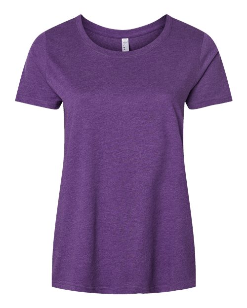 Women's Curvy Collection Fine Jersey Tee - 3816