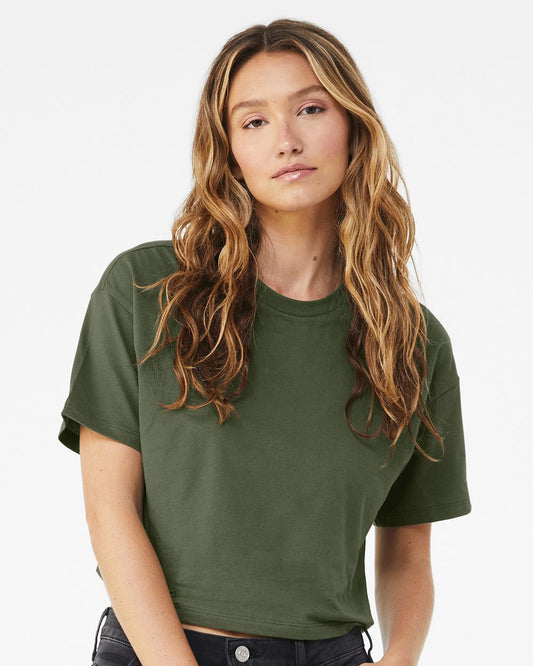 Women's Jersey Crop Tee - 6482