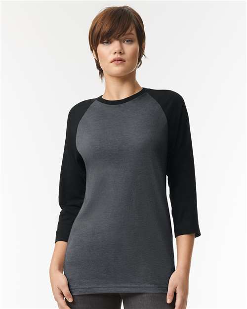 Unisex CVC Raglan Tee - 2003CVC