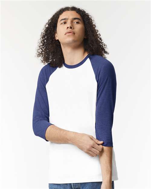 Unisex CVC Raglan Tee - 2003CVC