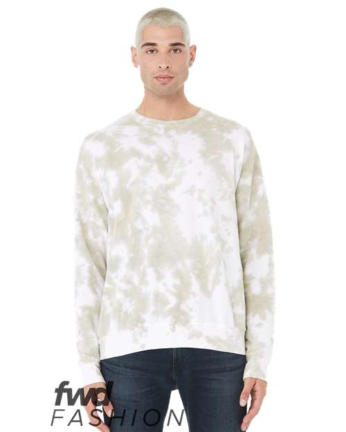 Unisex FWD Fashion Tie-Dyed Crewneck Sweatshirt - 3945RD