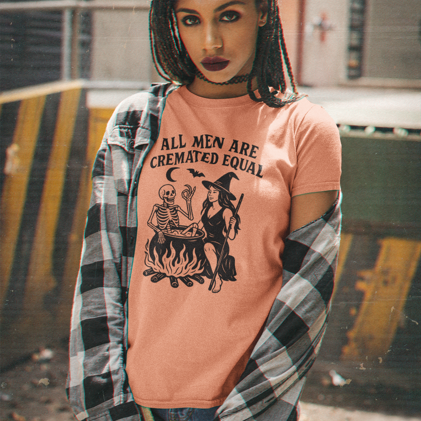 Cremated Equal Graphic Tee T-shirt Tea Shirt Shoppe S Heather Orange