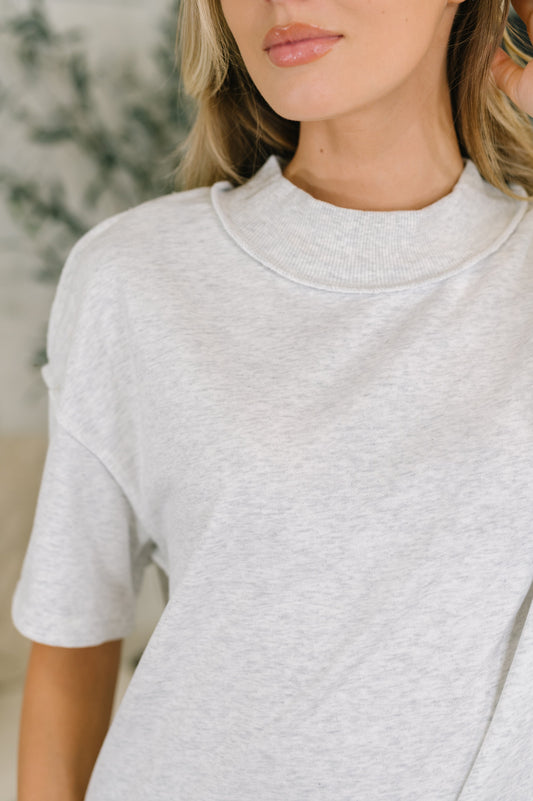 Anything Goes High Neck Top Blouses Ave Shops