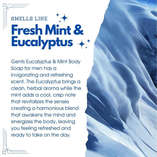 GENTS Body Soaps 5 oz All Natural