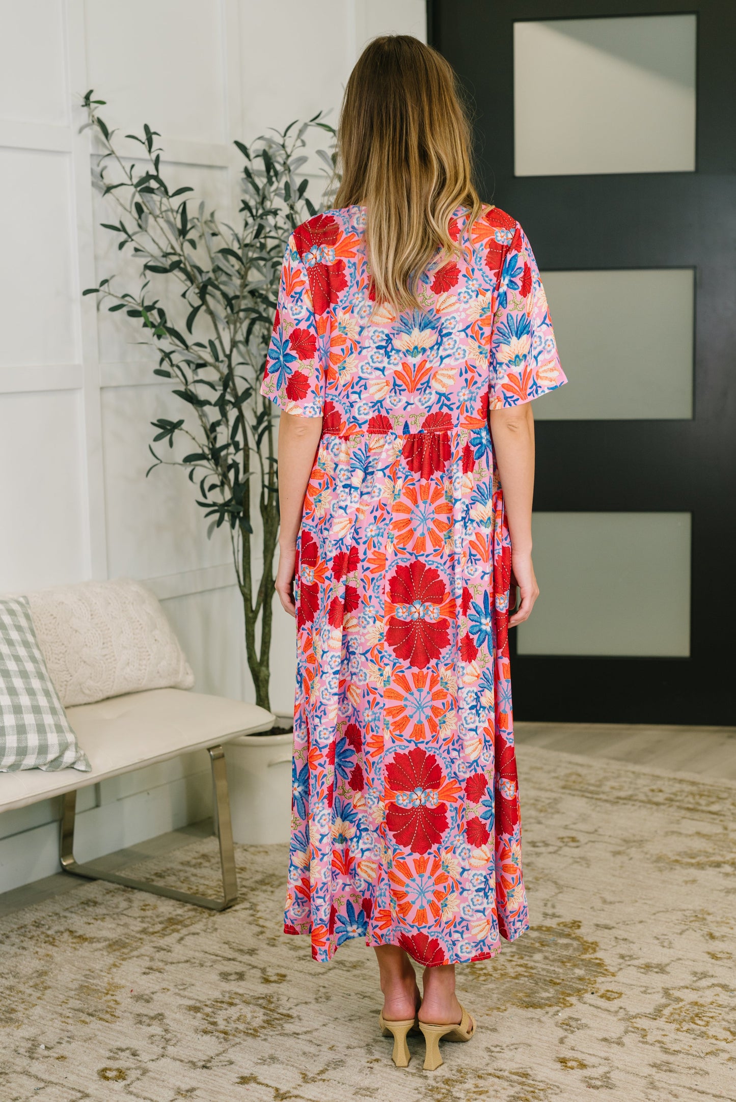 Art of Loving Bow Detail Floral Dress – alternate view 5