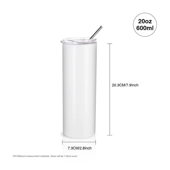 20 oz Skinny Tumbler Blank