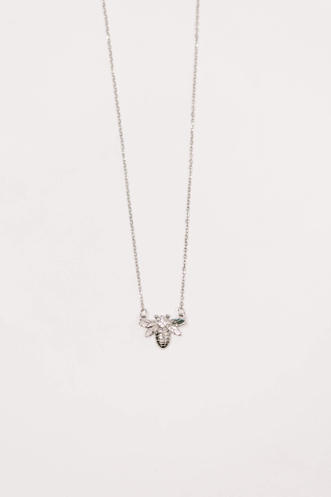 Bee Line Sterling Silver Necklace – alternate view 3