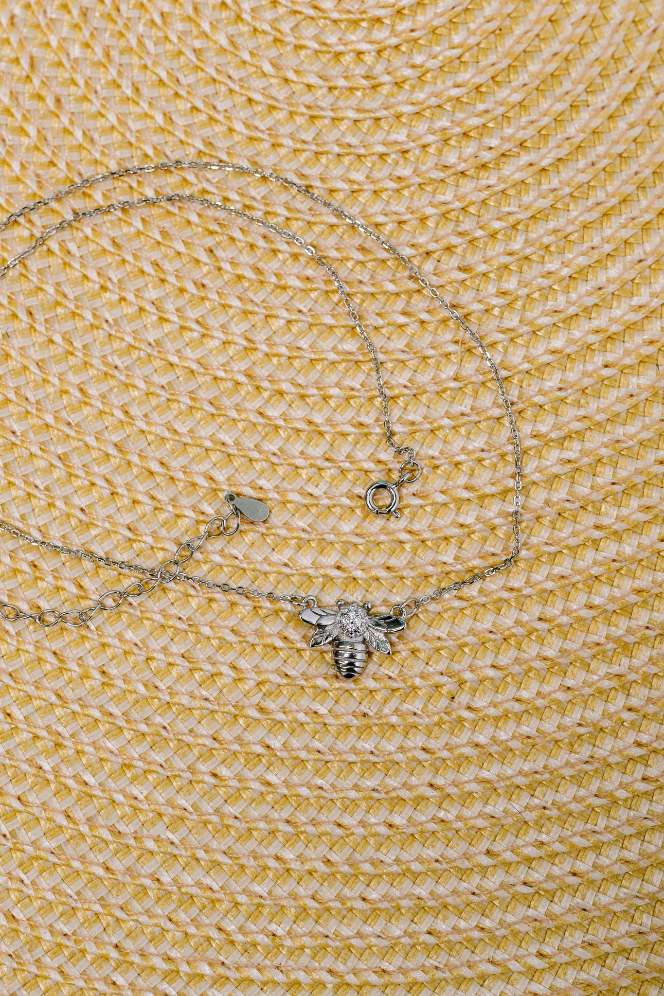Bee Line Sterling Silver Necklace – alternate view 4