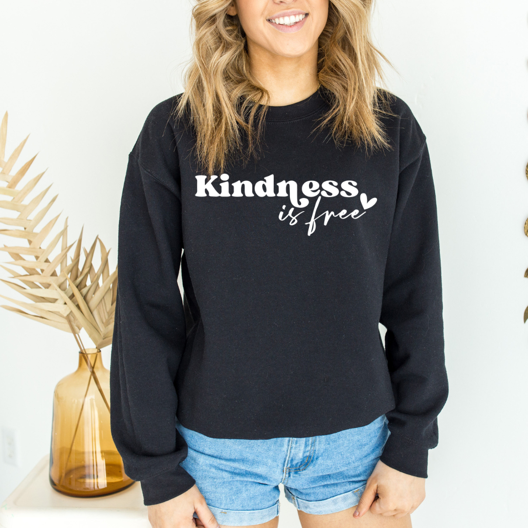 Kindness Is Free Graphic Sweatshirt