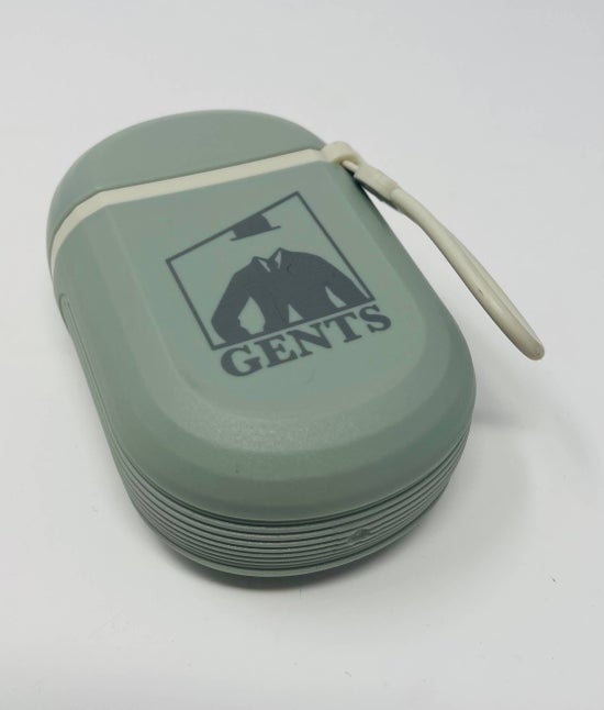 Gents Travel Bar Soap Container Dish fits up to 5 oz bar
