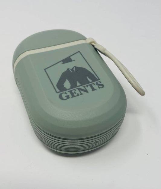 Gents Travel Bar Soap Container Dish fits up to 5 oz bar