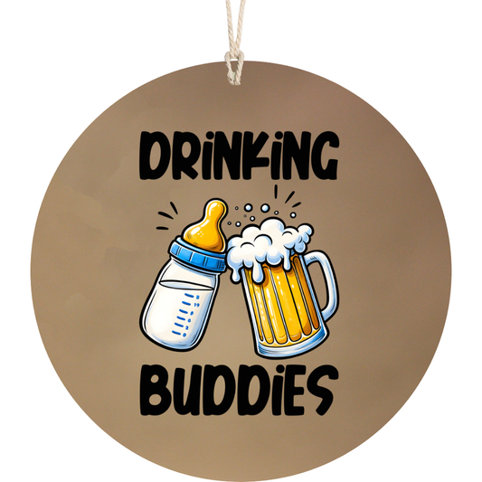 Drinking Buddies Car Freshener car freshie Tea Shirt Shoppe