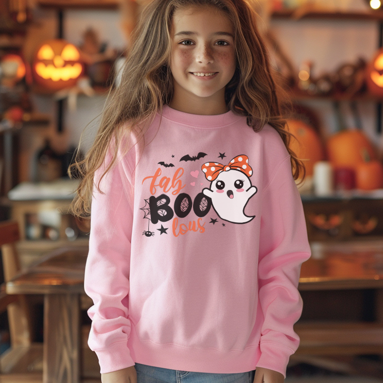 Fa-boo-lous Halloween Youth & Toddler Sweatshirt