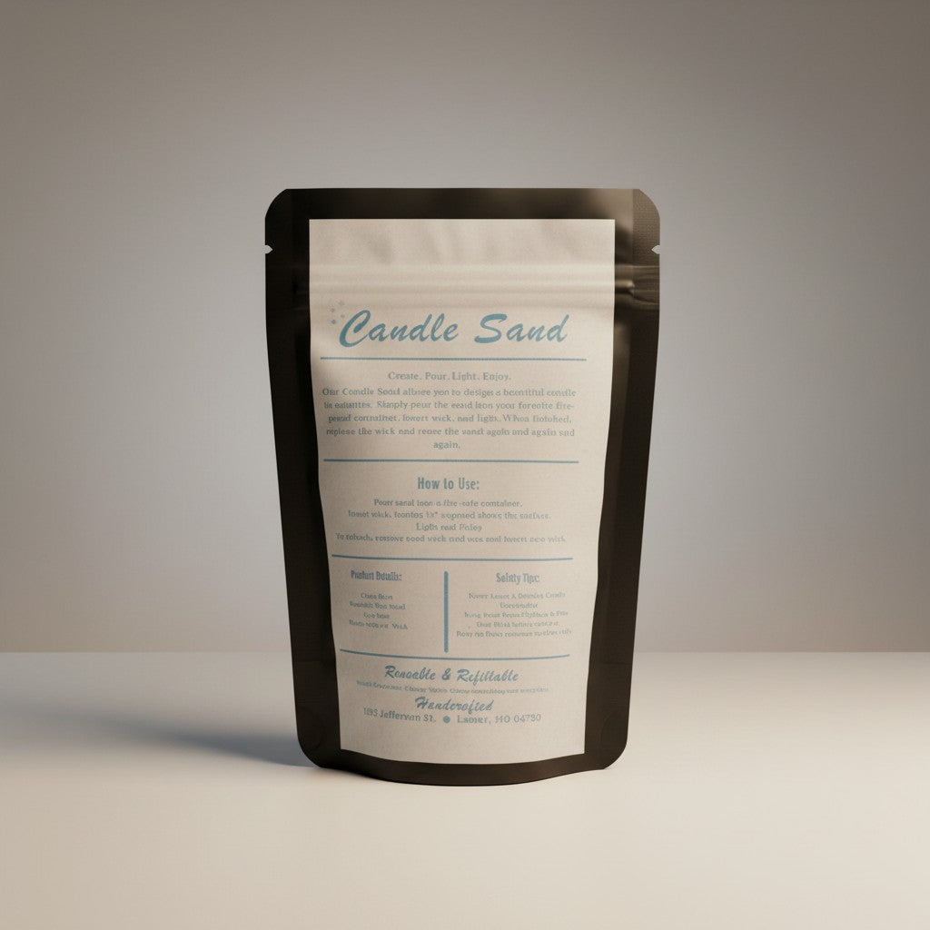 Sugar Cone Crunch Candle Sand