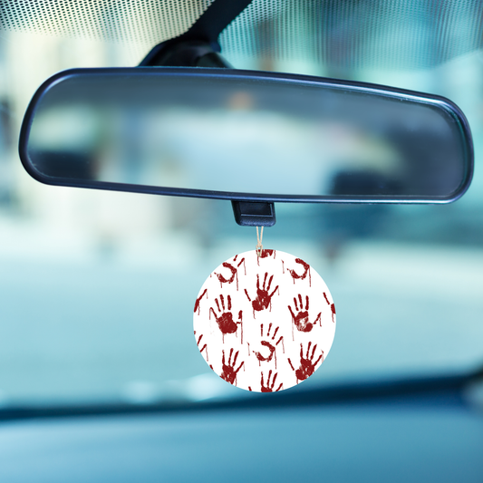Bloody Prints Car Freshener