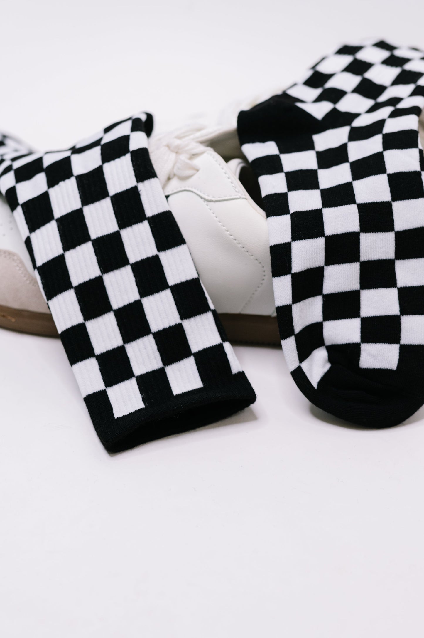 Check Yo'Self Quarter Socks – alternate view 2