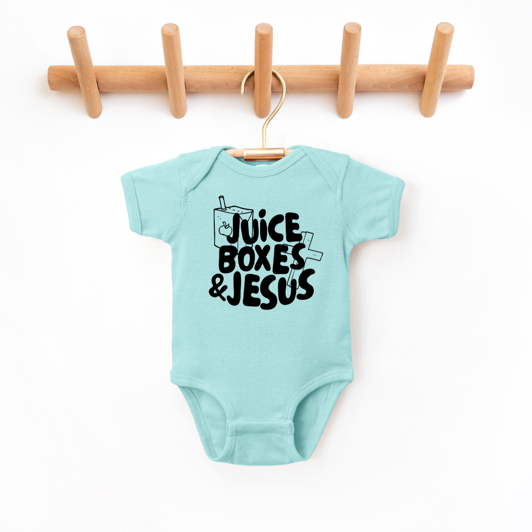 Juice Boxes & Jesus Infant Bodysuit