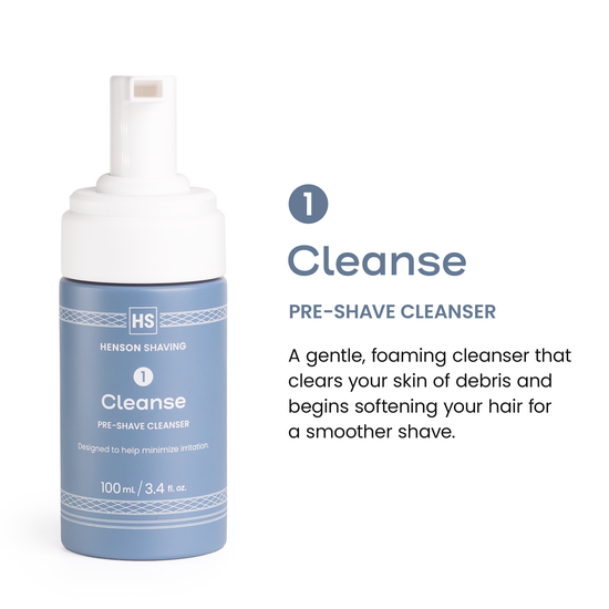 3-Step Shave Routine: pre-Shave/Shave Cream/after-Shave Balm