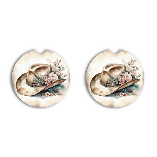 Cowgirl Romance Car Coaster Tea Shirt Shoppe Wholesale