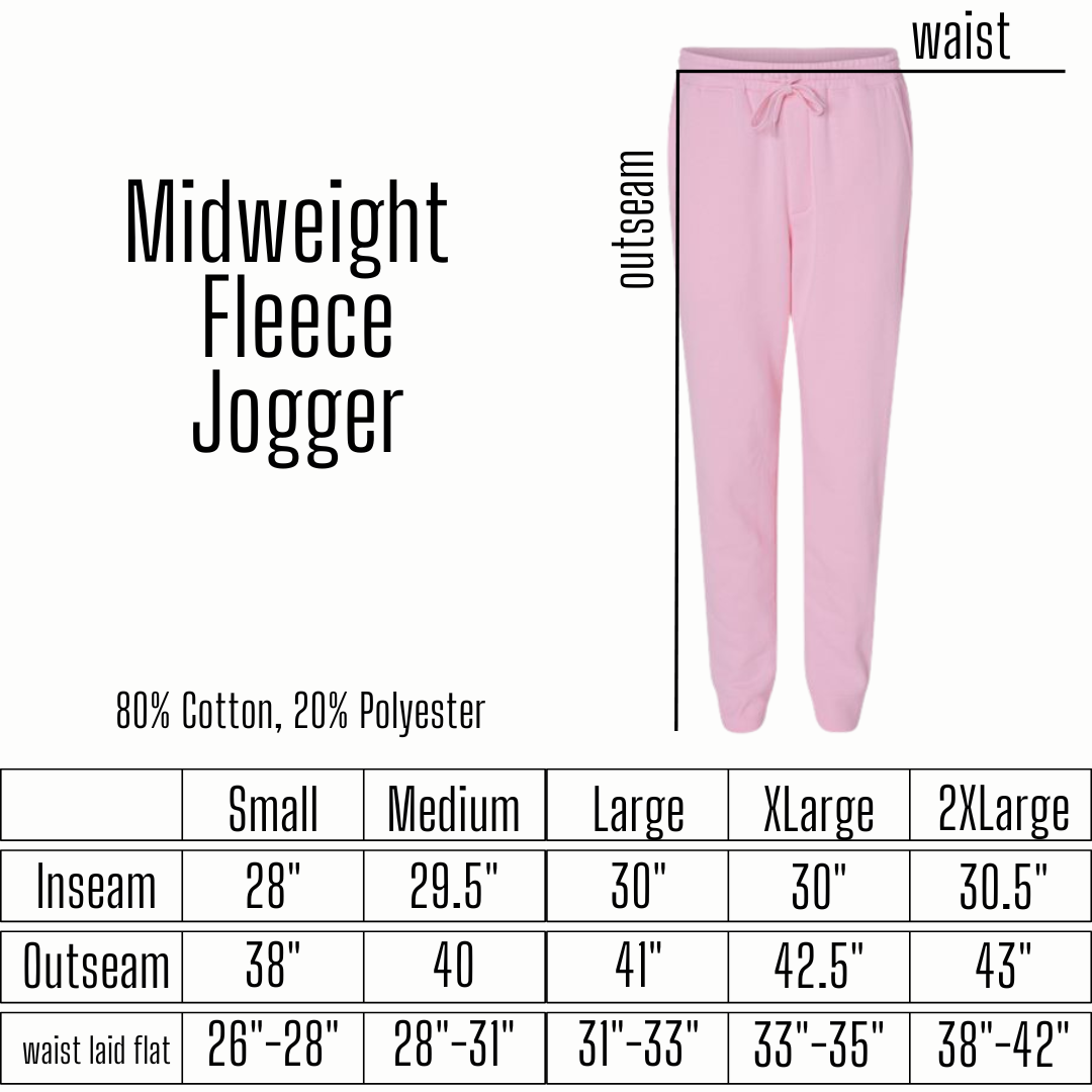 Pink and Fuzzy Mama Joggers Pants Tea Shirt Shoppe