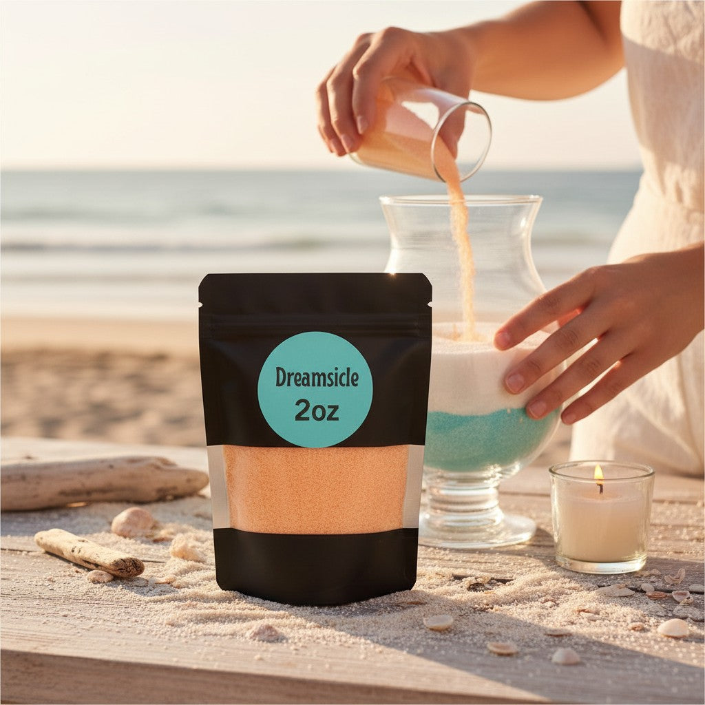 Dreamsicle Candle Sand