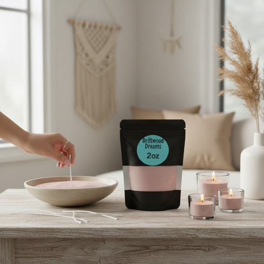 Driftwood Dreams Candle Sand