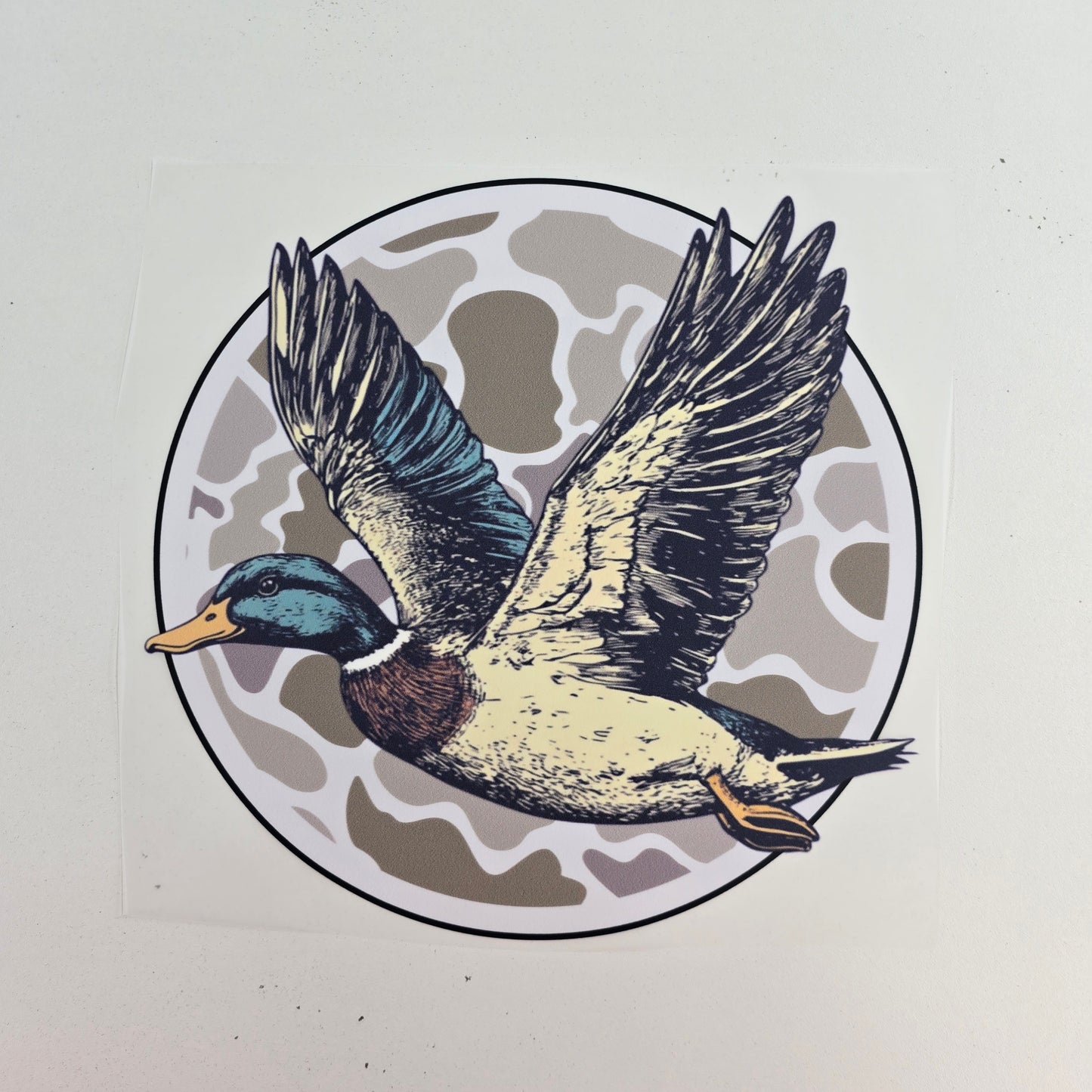 Duck Hunter Full Color Ready For Press DTF Print Transfer, Direct To Film