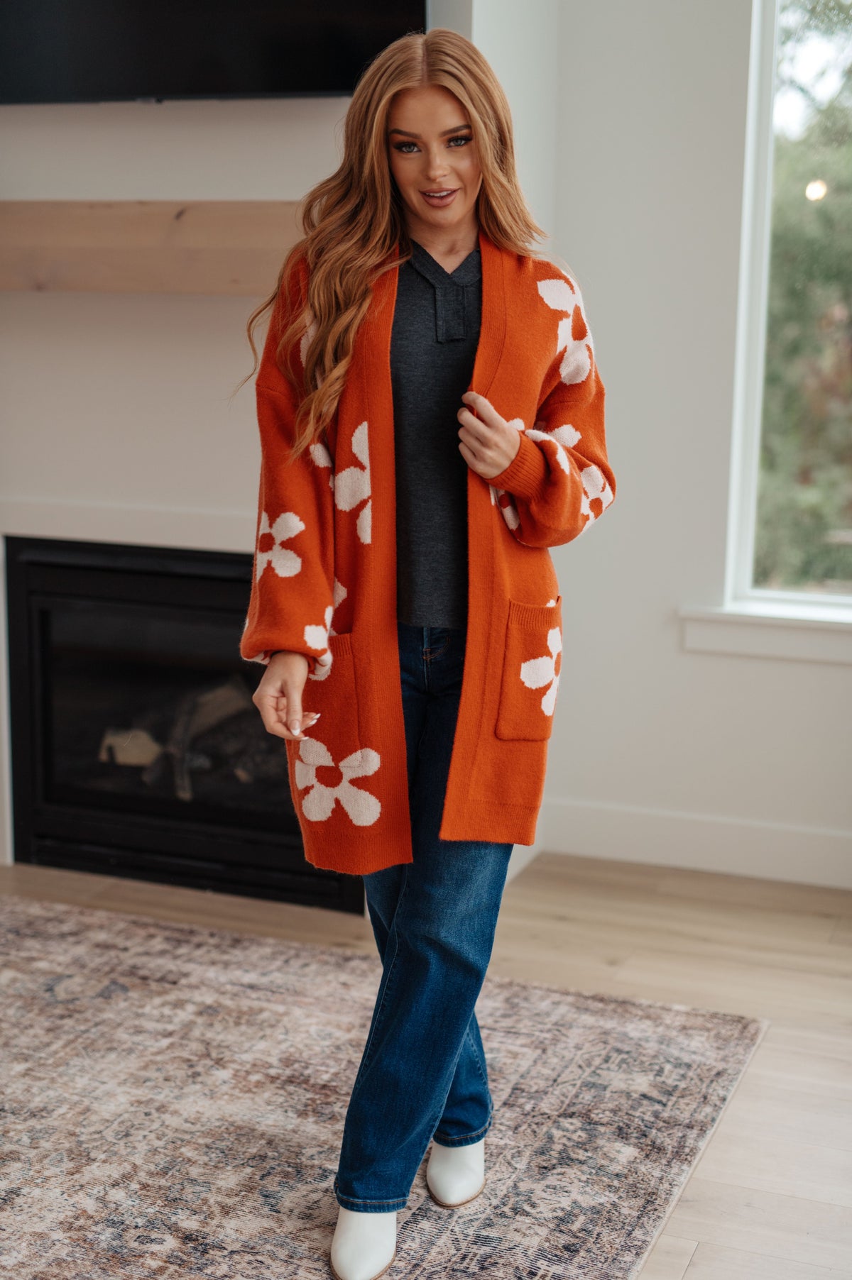 Good Luck Charm Long Sleeve Top in jersey knit – alternate view 4
