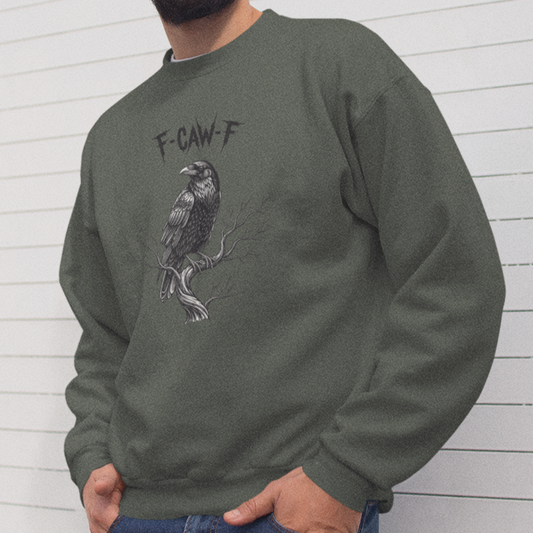 F-Caw-F Graphic Sweatshirt