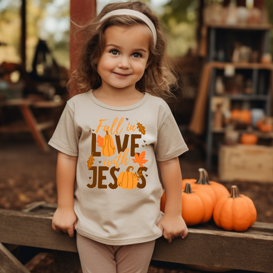 Fall In Love With Jesus Youth & Toddler Graphic Tee