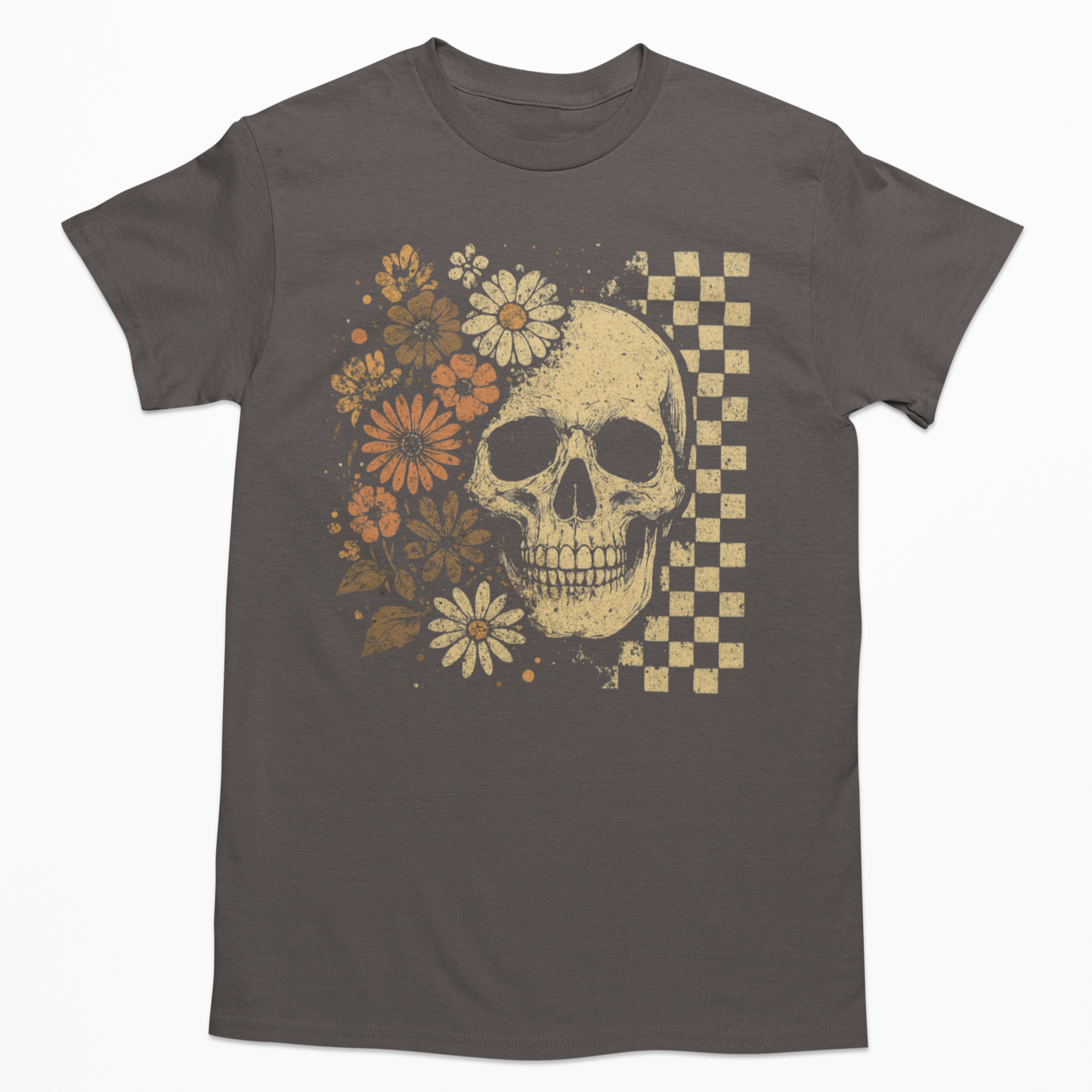 Bloom & Doom Graphic Tee T-shirt Tea Shirt Shoppe S Dark Chocolate