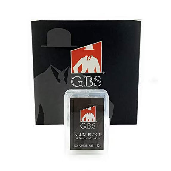 G.B.S. Alum Block All Natural After Shave Facial Cleansers ARTISAN SHAVING PRODUCTS