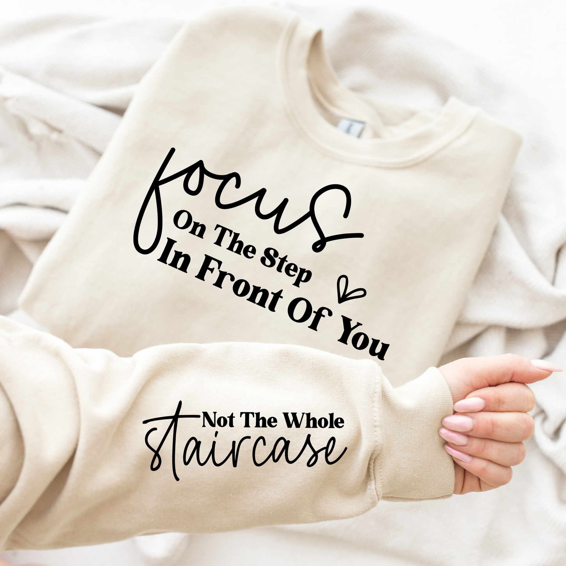 Focus Graphic Sweatshirt Sweatshirt Tea Shirt Shoppe