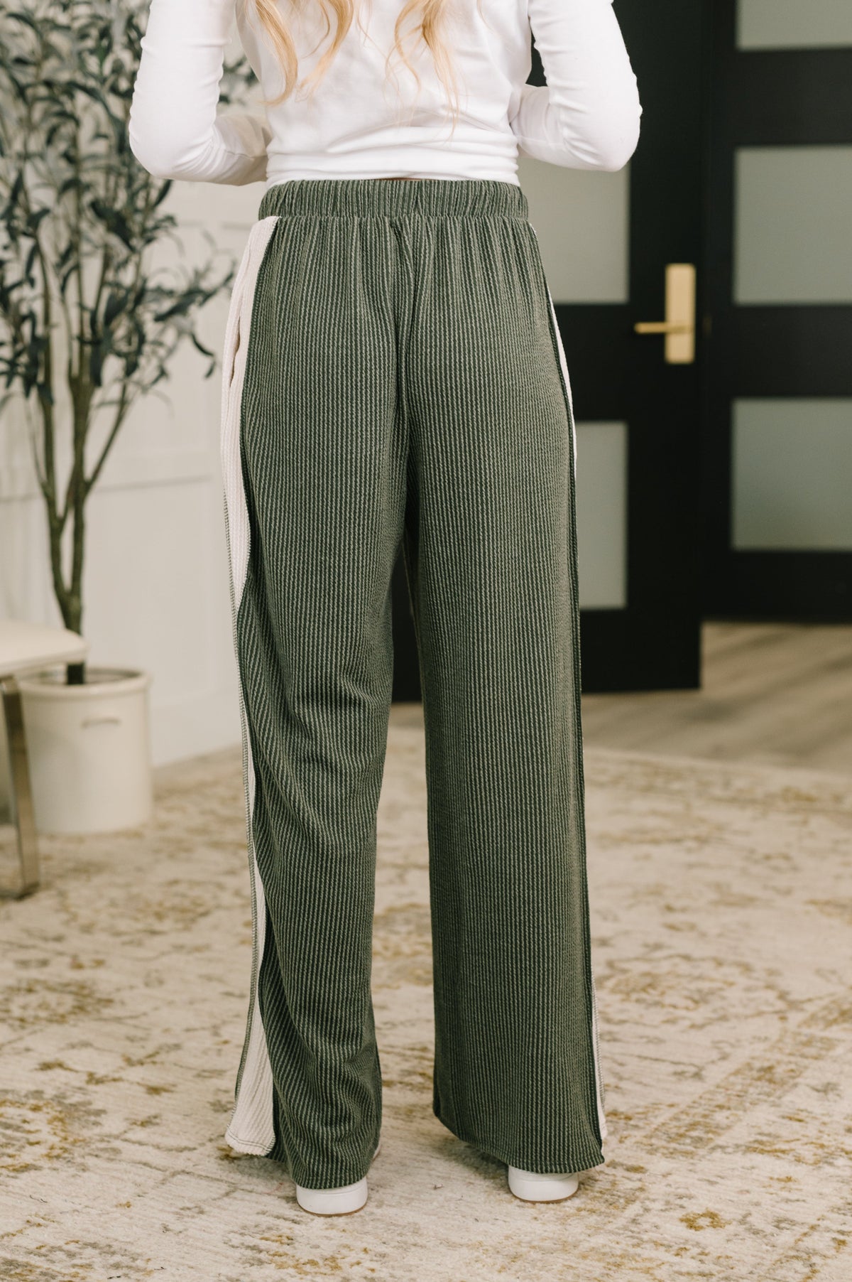 Go Out and Get It High Waisted Bottoms in ribbed knit – alternate view 5