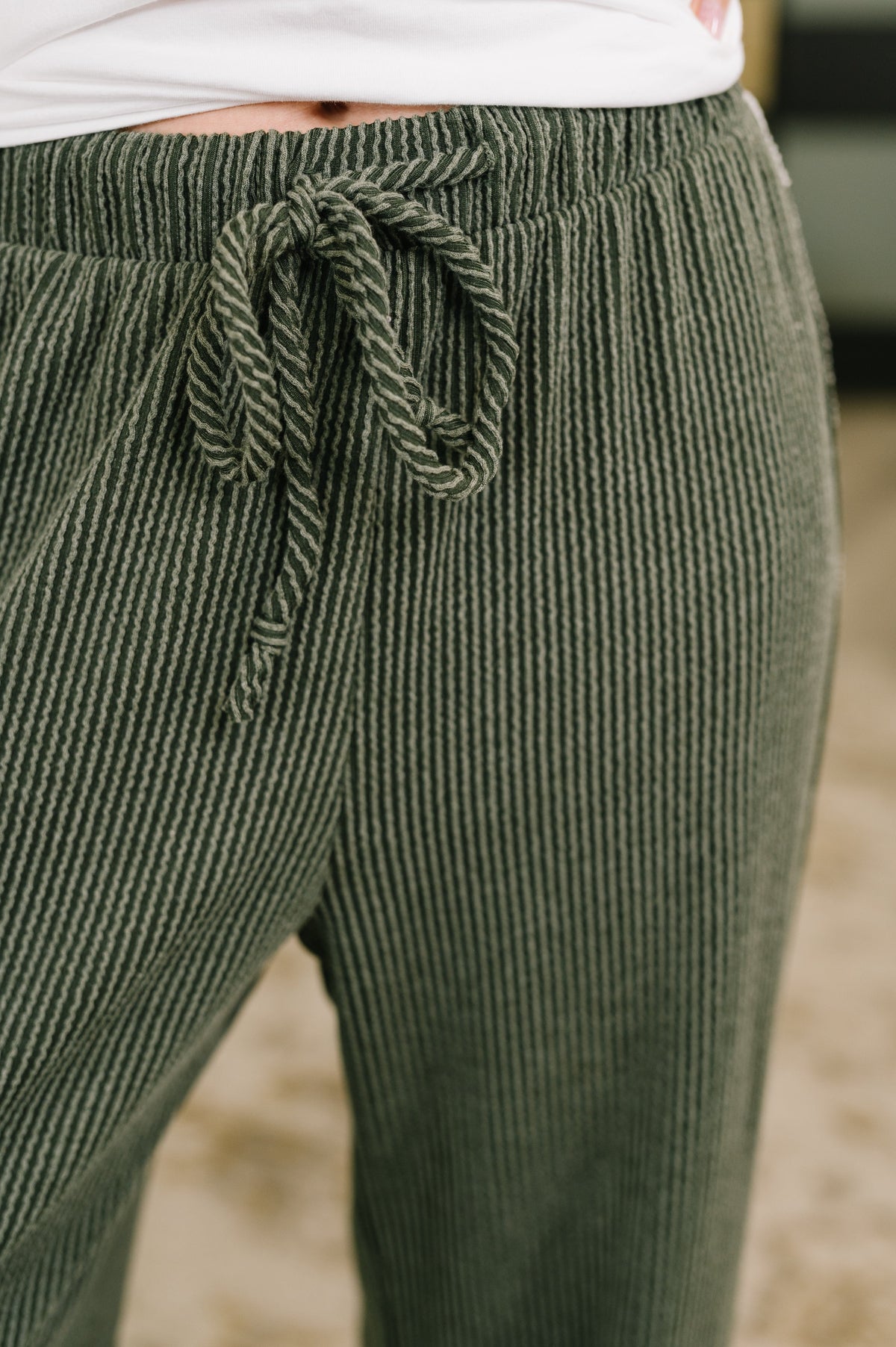 Go Out and Get It High Waisted Bottoms in ribbed knit – alternate view 2