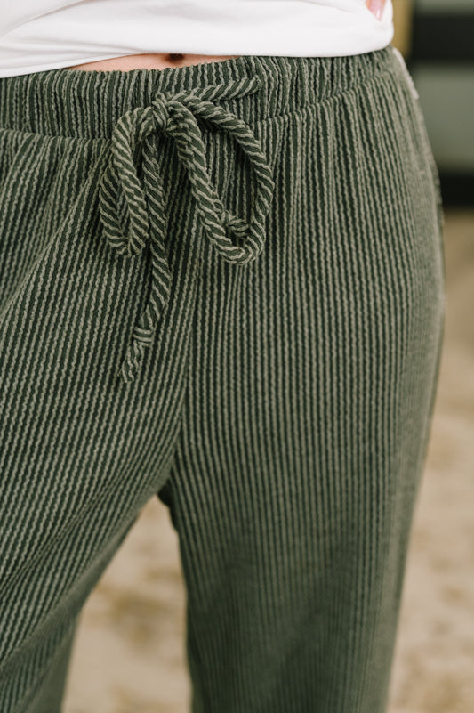 Go Out and Get It High Waisted Bottoms in ribbed knit – alternate view 2