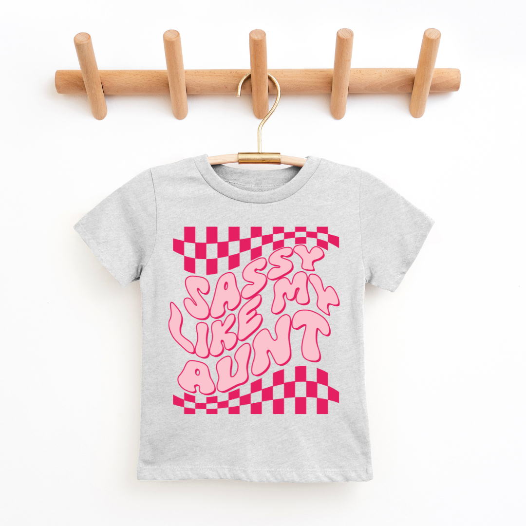 Sassy Like My Aunt Youth & Toddler Graphic Tee