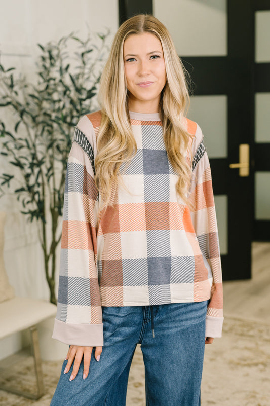 I Know It's Mine Relaxed Casual Top in terry