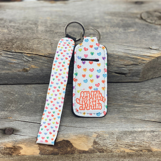 One Day/Anxiety Attack At A Time Chapstick Keychain Holder